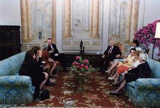 Incontro e successiva colazione con il Primo Ministro del Canada e la signora Chrétien