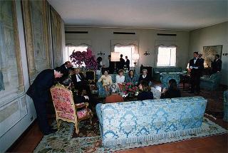 Incontro e successiva colazione con il Primo Ministro del Canada e la signora Chrétien