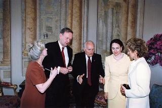 Incontro e successiva colazione con il Primo Ministro del Canada e la signora Chrétien