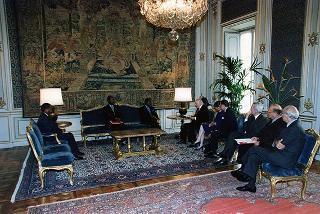 Incontro con il Presidente della Repubblica del Mozambico Joaquim Alberto Chisano