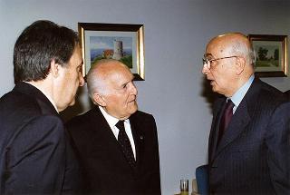 Roma: intervento del Presidente della Repubblica, in forma ufficiale, alla Festa della Polizia 1998