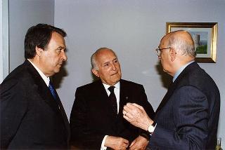 Roma: intervento del Presidente della Repubblica, in forma ufficiale, alla Festa della Polizia 1998