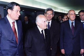 Roma: intervento del Presidente della Repubblica, in forma ufficiale, alla Festa della Polizia 1998