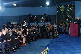Roma: intervento del Presidente della Repubblica, in forma ufficiale, alla Festa della Polizia 1998