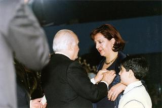 Roma: intervento del Presidente della Repubblica, in forma ufficiale, alla Festa della Polizia 1998
