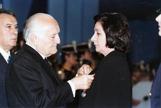 Roma: intervento del Presidente della Repubblica, in forma ufficiale, alla Festa della Polizia 1998