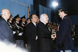Roma: intervento del Presidente della Repubblica, in forma ufficiale, alla Festa della Polizia 1998
