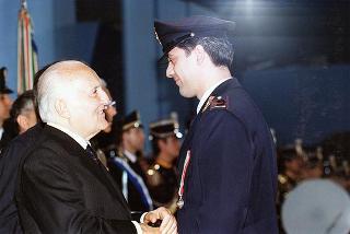 Roma: intervento del Presidente della Repubblica, in forma ufficiale, alla Festa della Polizia 1998