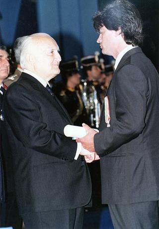 Roma: intervento del Presidente della Repubblica, in forma ufficiale, alla Festa della Polizia 1998