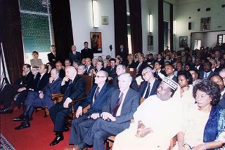 Roma, Istituto Italiano per l'Africa e l'Oriente: intervento del Presidente della Repubblica alla celebrazione della "Giornata dell'Africa", in occasione del 35° anniversario della fondazione dell'Organizzazione dell'Unità Africana