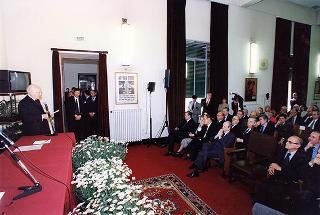 Roma, Istituto Italiano per l'Africa e l'Oriente: intervento del Presidente della Repubblica alla celebrazione della "Giornata dell'Africa", in occasione del 35° anniversario della fondazione dell'Organizzazione dell'Unità Africana