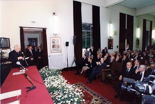 Roma, Istituto Italiano per l'Africa e l'Oriente: intervento del Presidente della Repubblica alla celebrazione della "Giornata dell'Africa", in occasione del 35° anniversario della fondazione dell'Organizzazione dell'Unità Africana