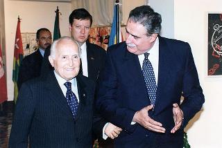 Roma, Istituto Italiano per l'Africa e l'Oriente: intervento del Presidente della Repubblica alla celebrazione della "Giornata dell'Africa", in occasione del 35° anniversario della fondazione dell'Organizzazione dell'Unità Africana