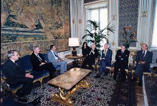 Delegazione di alte autorità della magistratura inglese