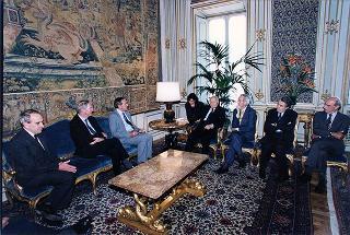 Delegazione di alte autorità della magistratura inglese