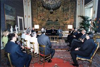 Delegazione di alte autorità della magistratura inglese