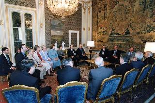 Delegazione di alte autorità della magistratura inglese