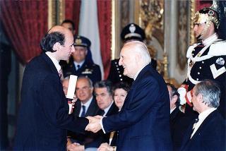 Promotori, giuria e vincitori della 33^ edizione del Premio Saint- Vincent di giornalismo