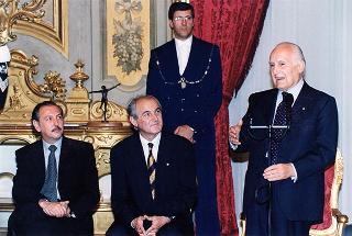 Promotori, giuria e vincitori della 33^ edizione del Premio Saint- Vincent di giornalismo