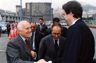 Napoli: intervento del Presidente della Repubblica alla cerimonia inaugurale della nuova nave veloce della Società Tirrenia