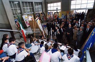 Napoli: intervento del Presidente della Repubblica alla cerimonia inaugurale della nuova nave veloce della Società Tirrenia