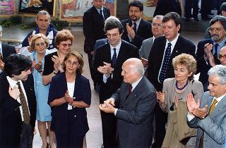 Napoli: intervento del Presidente della Repubblica alla cerimonia inaugurale della nuova nave veloce della Società Tirrenia
