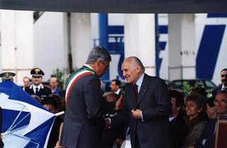Napoli: intervento del Presidente della Repubblica alla cerimonia inaugurale della nuova nave veloce della Società Tirrenia