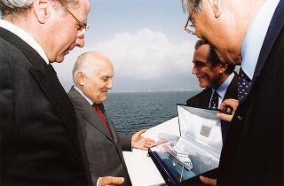 Napoli: intervento del Presidente della Repubblica alla cerimonia inaugurale della nuova nave veloce della Società Tirrenia