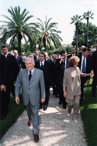 Apertura al pubbico dei giardini del Quirinale, in occasione della Festa Nazionale della Repubblica
