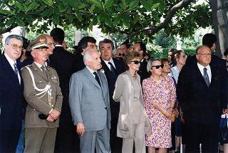 Apertura al pubbico dei giardini del Quirinale, in occasione della Festa Nazionale della Repubblica