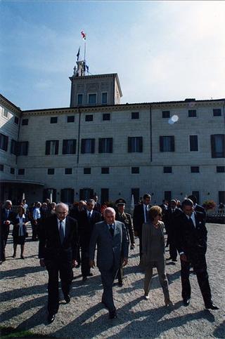 Apertura al pubbico dei giardini del Quirinale, in occasione della Festa Nazionale della Repubblica