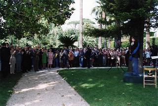 Apertura al pubbico dei giardini del Quirinale, in occasione della Festa Nazionale della Repubblica