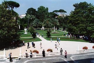 Apertura al pubbico dei giardini del Quirinale, in occasione della Festa Nazionale della Repubblica