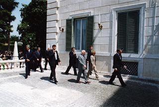Apertura al pubbico dei giardini del Quirinale, in occasione della Festa Nazionale della Repubblica