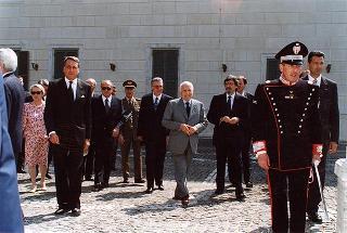 Apertura al pubbico dei giardini del Quirinale, in occasione della Festa Nazionale della Repubblica