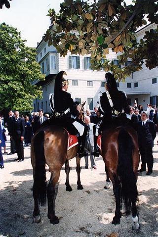 Apertura al pubbico dei giardini del Quirinale, in occasione della Festa Nazionale della Repubblica