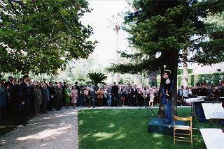 Apertura al pubbico dei giardini del Quirinale, in occasione della Festa Nazionale della Repubblica