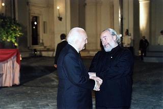 Quirinale Cortile d'Onore: Concerto dell'Orchestra Sinfonica Nazionale della RAI e del Coro dell'Accademia Nazionale di Santa Cecilia, diretti dal Maestro Gianluigi Gelmetti, in occasione della Festa Nazionale della Repubblica