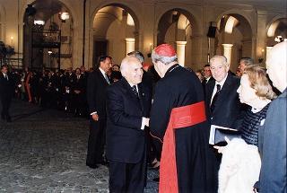 Quirinale Cortile d'Onore: Concerto dell'Orchestra Sinfonica Nazionale della RAI e del Coro dell'Accademia Nazionale di Santa Cecilia, diretti dal Maestro Gianluigi Gelmetti, in occasione della Festa Nazionale della Repubblica