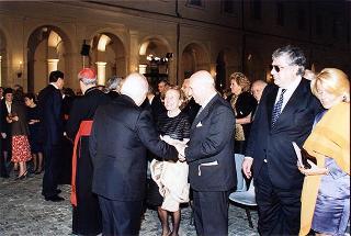 Quirinale Cortile d'Onore: Concerto dell'Orchestra Sinfonica Nazionale della RAI e del Coro dell'Accademia Nazionale di Santa Cecilia, diretti dal Maestro Gianluigi Gelmetti, in occasione della Festa Nazionale della Repubblica