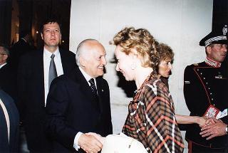 Quirinale Cortile d'Onore: Concerto dell'Orchestra Sinfonica Nazionale della RAI e del Coro dell'Accademia Nazionale di Santa Cecilia, diretti dal Maestro Gianluigi Gelmetti, in occasione della Festa Nazionale della Repubblica