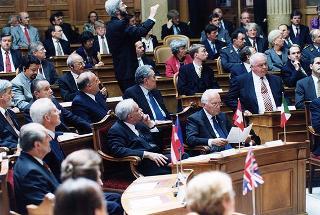 Svizzera, Berna: intervento del Presidente della Repubblica in occasione delle celebrazioni del 150° anniversario della Costituzione Svizzera