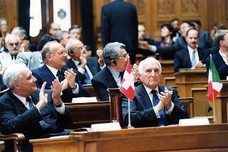 Svizzera, Berna: intervento del Presidente della Repubblica in occasione delle celebrazioni del 150° anniversario della Costituzione Svizzera