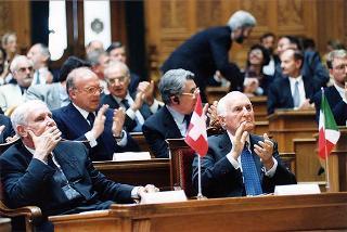 Svizzera, Berna: intervento del Presidente della Repubblica in occasione delle celebrazioni del 150° anniversario della Costituzione Svizzera