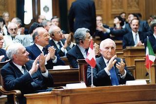 Svizzera, Berna: intervento del Presidente della Repubblica in occasione delle celebrazioni del 150° anniversario della Costituzione Svizzera
