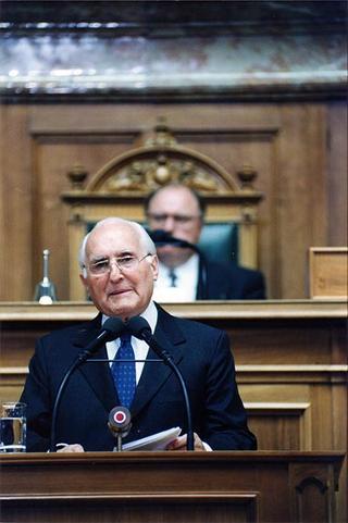 Svizzera, Berna: intervento del Presidente della Repubblica in occasione delle celebrazioni del 150° anniversario della Costituzione Svizzera