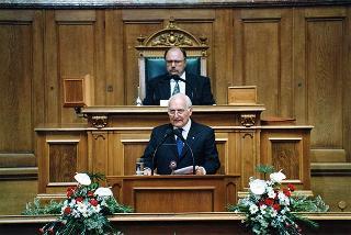 Svizzera, Berna: intervento del Presidente della Repubblica in occasione delle celebrazioni del 150° anniversario della Costituzione Svizzera