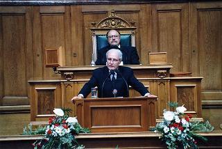 Svizzera, Berna: intervento del Presidente della Repubblica in occasione delle celebrazioni del 150° anniversario della Costituzione Svizzera