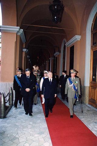 Roma: intervento del Presidente della Repubblica, in forma ufficiale, al 184° anniversario di fondazione dell'Arma dei Carabinieri
