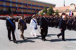 Roma: intervento del Presidente della Repubblica, in forma ufficiale, al 184° anniversario di fondazione dell'Arma dei Carabinieri